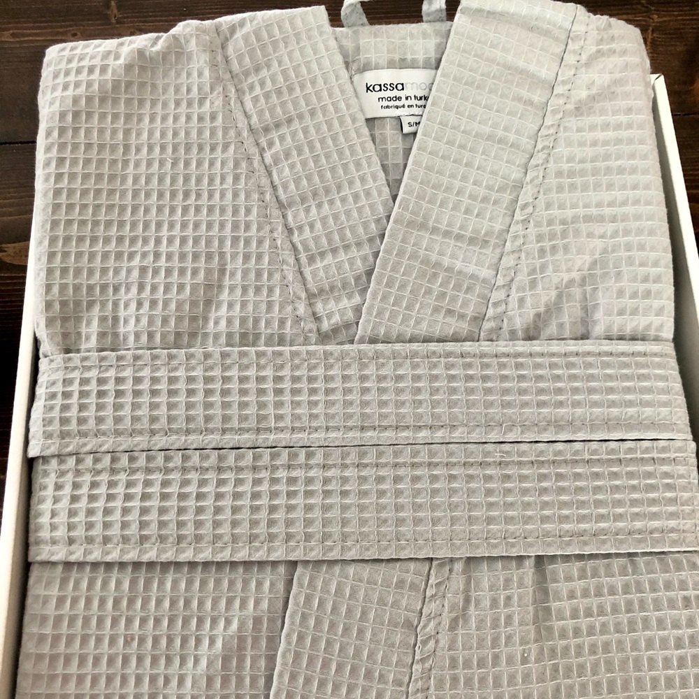 NEW Turkish Waffle-Knit Robe